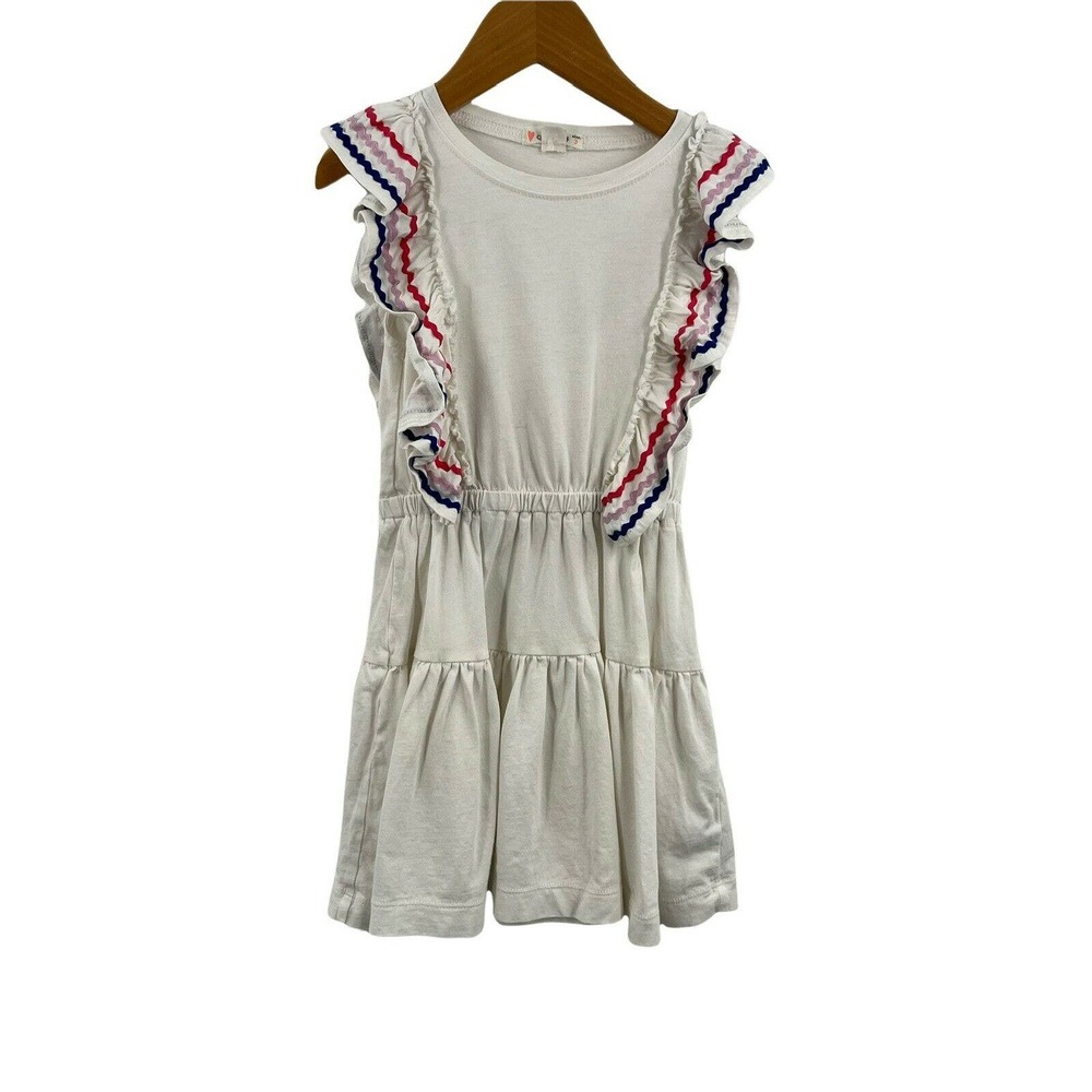 Crewcuts Ruffle Trim Tiered Skirt‎ Size 3 Knit Dress